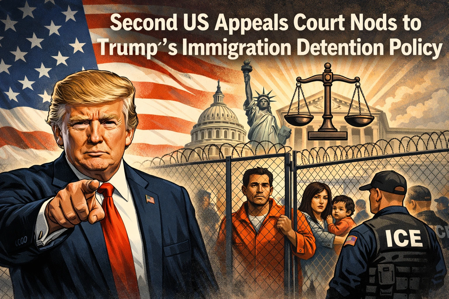 Second US Appeals Court Nods to Trump’s Immigration Detention Policy